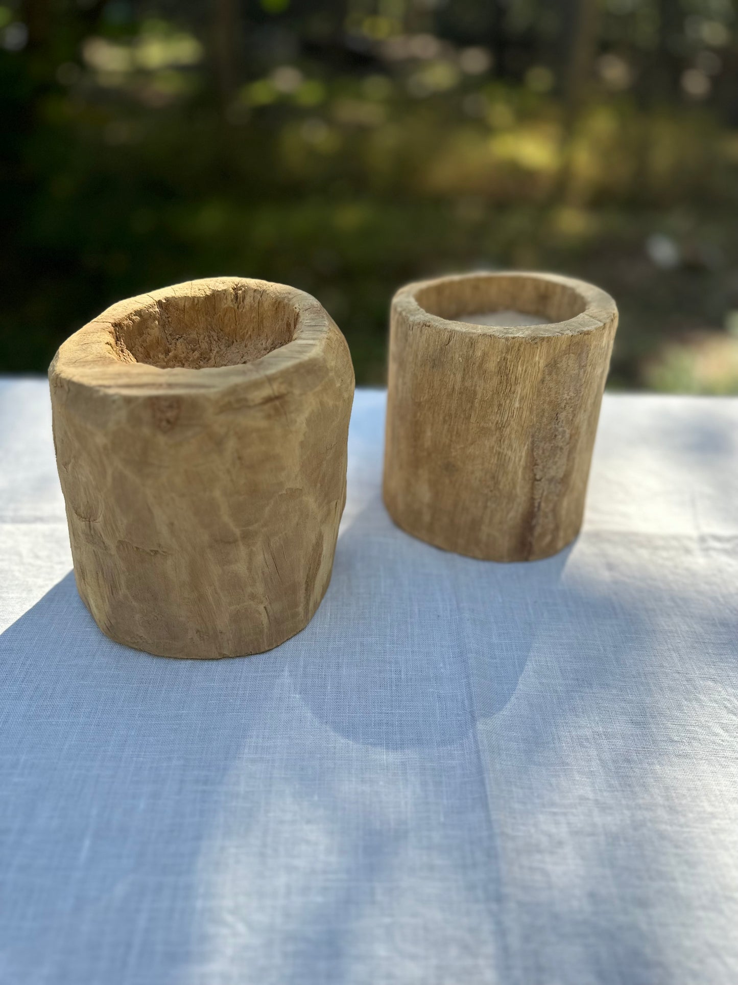 HAND CARVED WOODEN BOWL