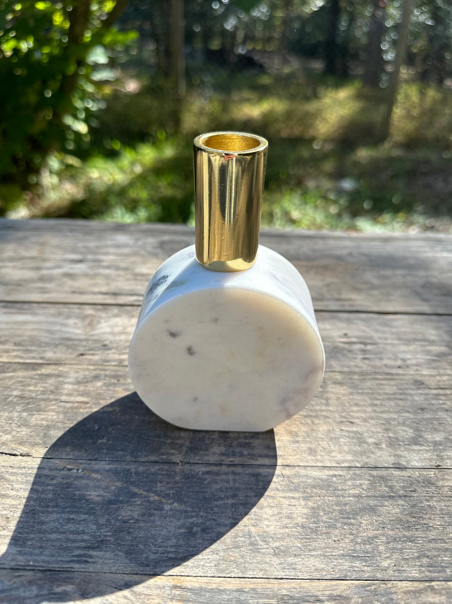 MARBLE CANDLE HOLDERS