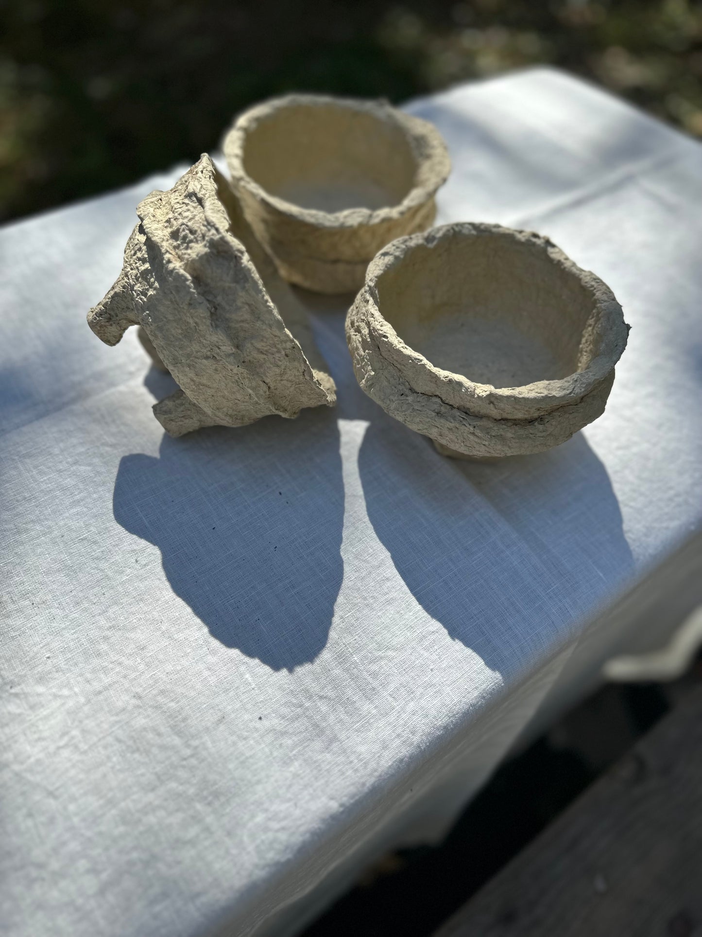 DECORATIVE PAPIER MACHE BOWLS